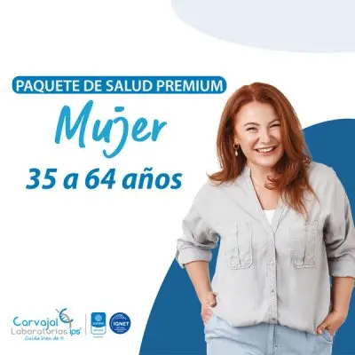PAQUETE DE SALUD PREMIUM MUJER DE 35 A 64 AÑOS