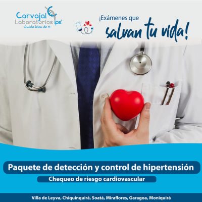 paquete diagnóstico de riesgo cardiovascular